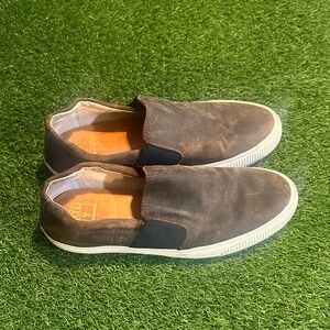 Frye “Miller” Mens Dark Brown Men's Slip-On Loafers